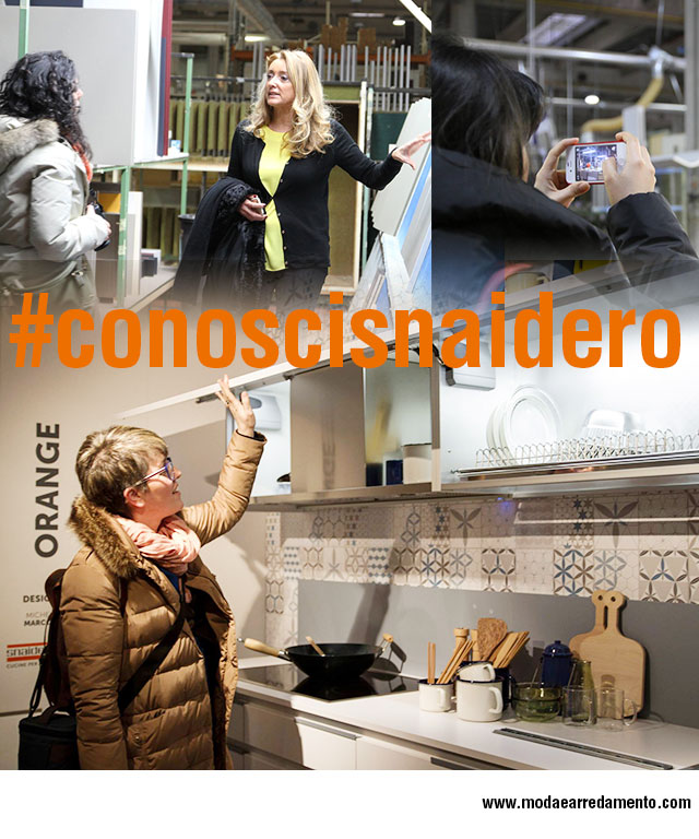 #conoscisnaidero blogger tour con HomeStyleBlogs e modaearredamento in Snaidero Cucine