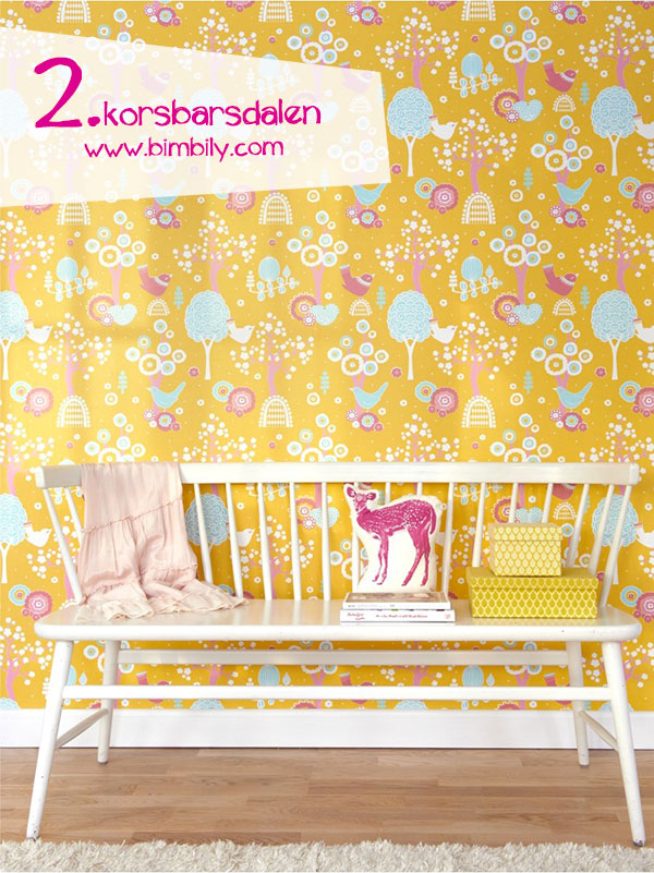 carte parati colorate majvillan_korsbarsdalen_yellow_wallpaper_bimbily_1