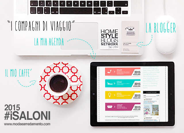 La mia agenda per il Salone del Mobile 2015 – Milano Design Week.
