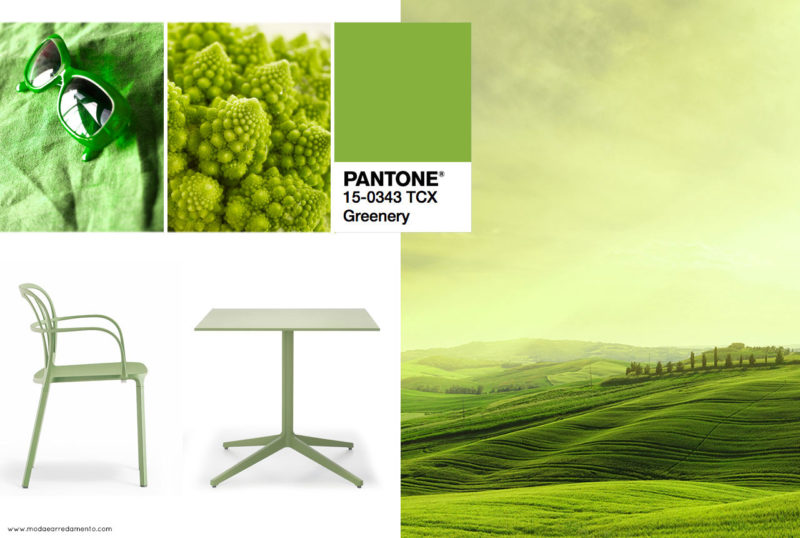 Pantone Greenery colore dell'anno 2017 - Ispirazioni per la nascita di una nuova tendenza colore.